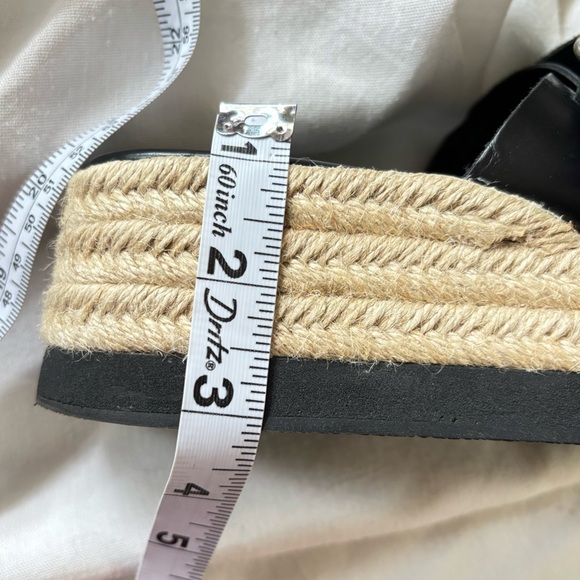 ZARA Espadrilles Leather Sandals - Picture 4 of 7